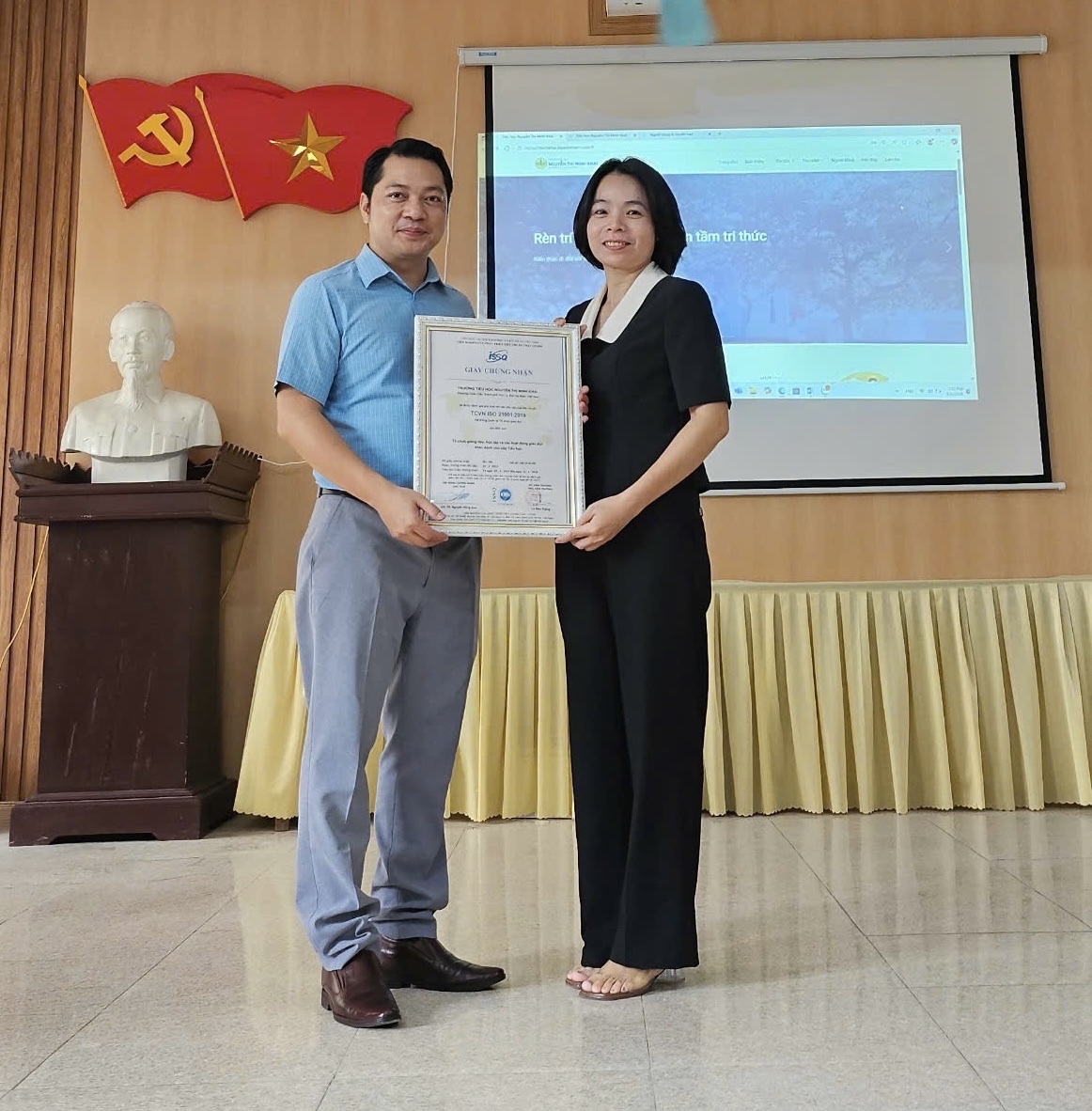 TIẾP NHẬN CHỨNG NHẬN ISO 21001:2019